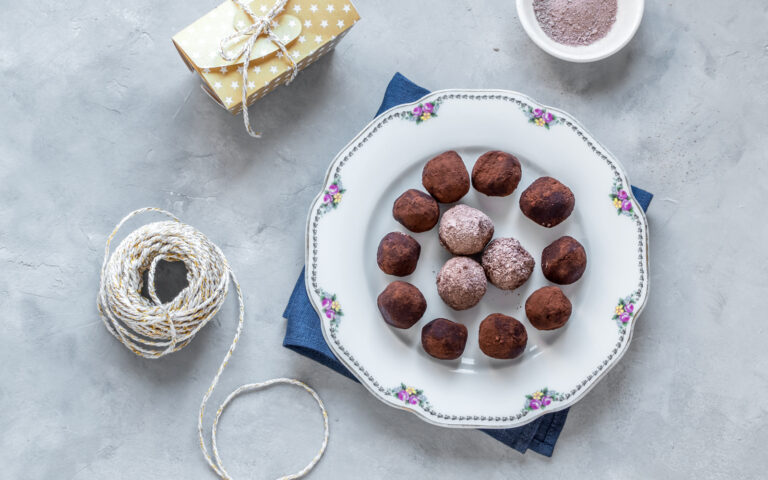 Veganske čokoladne praline